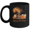 Happy Fall Y'all Rottweiler Autumn Pumpkin Spice Latte Mug | teecentury