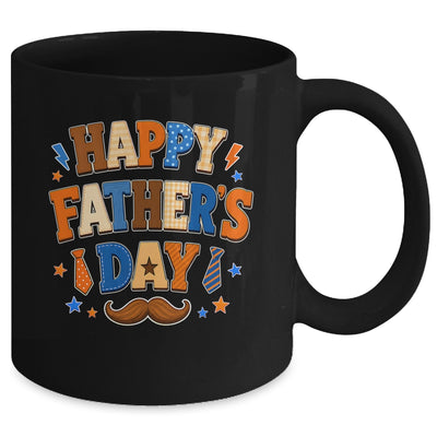 Happy Father Day Colorful Costume Dad Lover Family Kids Mug | teecentury