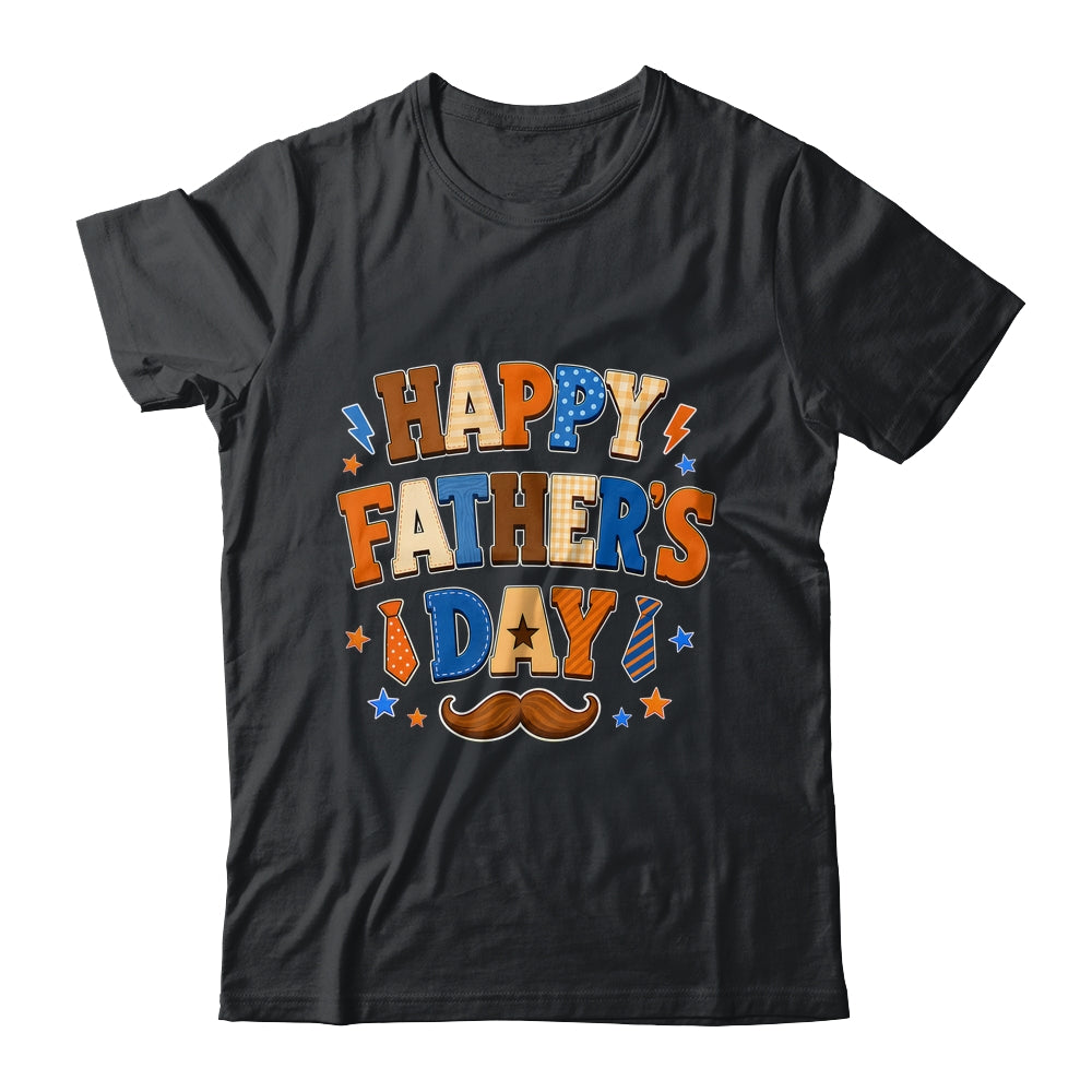 Happy Father Day Colorful Costume Dad Lover Family Kids Shirt & Hoodie | teecentury