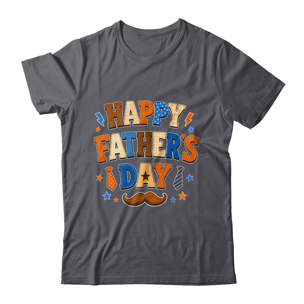 Happy Father Day Colorful Costume Dad Lover Family Kids Shirt & Hoodie | teecentury