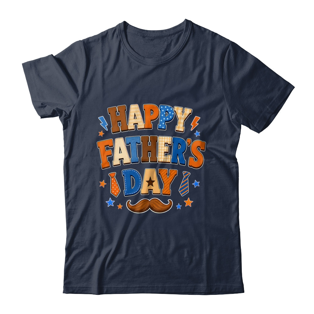 Happy Father Day Colorful Costume Dad Lover Family Kids Shirt & Hoodie | teecentury
