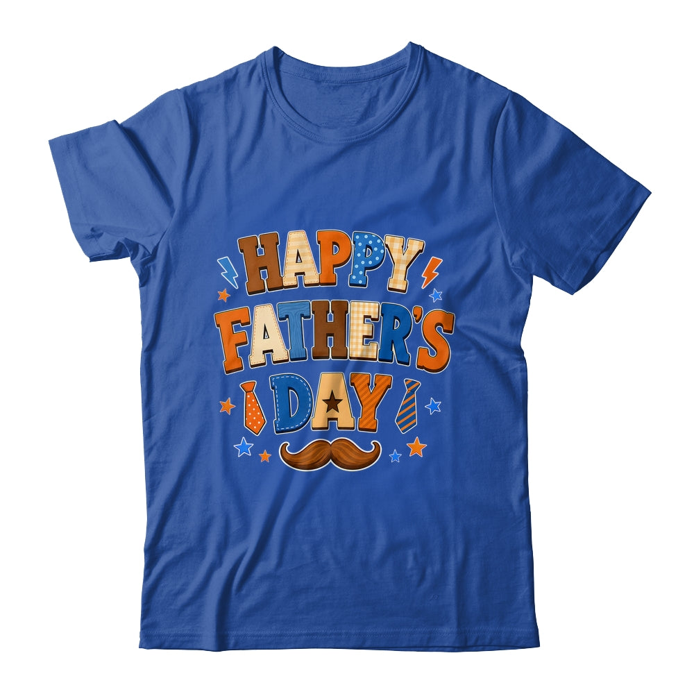 Happy Father Day Colorful Costume Dad Lover Family Kids Shirt & Hoodie | teecentury