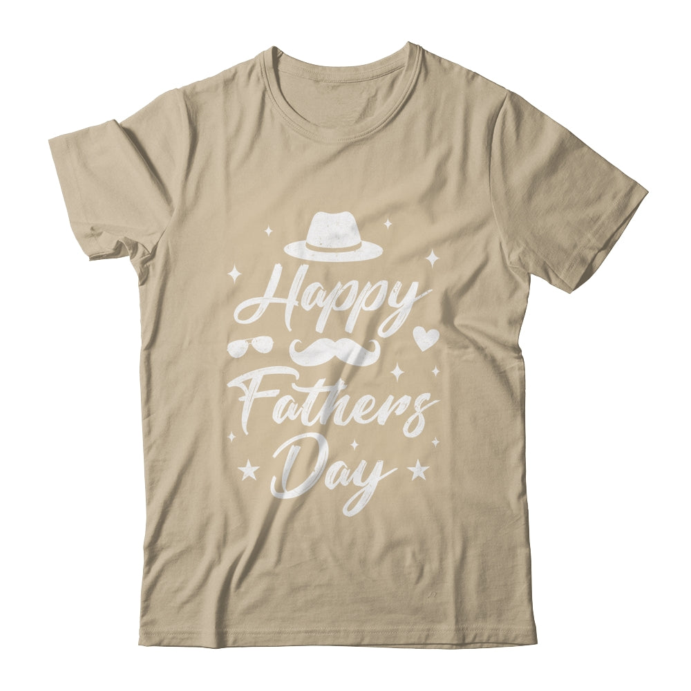 Happy Fathers Day 2024 For Men Dad Papa Grandpa Love Family Shirt & Tank Top | teecentury
