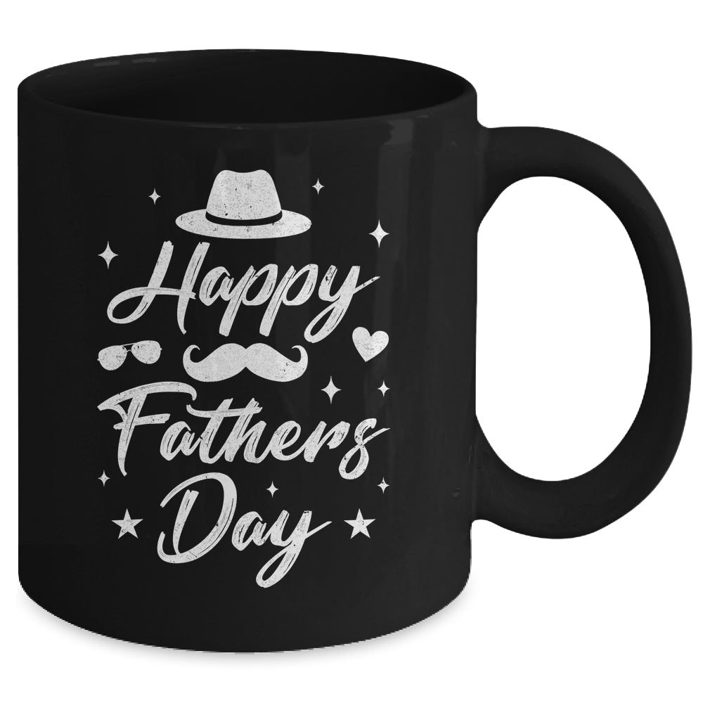 Happy Fathers Day 2024 For Men Dad Papa Grandpa Love Family Mug | teecentury