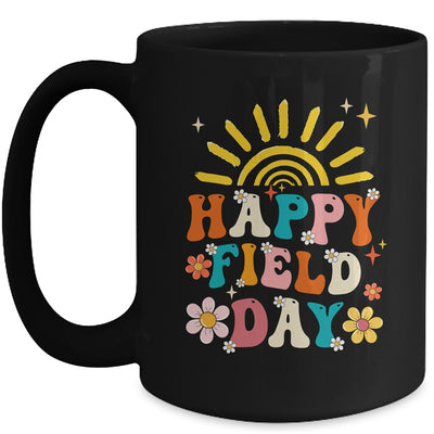 Happy Field Day Retro Groovy Field Day 2023 Last Day School Mug | teecentury