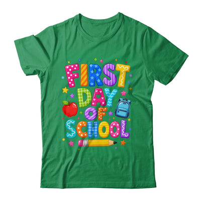 Happy First Day Of School Preppy Back To School Teacher Shirt & Hoodie | teecentury