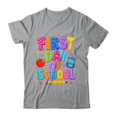 Happy First Day Of School Preppy Back To School Teacher Shirt & Hoodie | teecentury