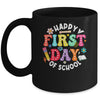 Happy First Day Of School Teacher Back To School Student Kid Mug | teecentury