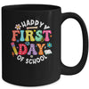 Happy First Day Of School Teacher Back To School Student Kid Mug | teecentury