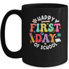 Happy First Day Of School Teacher Back To School Student Kid Mug | teecentury