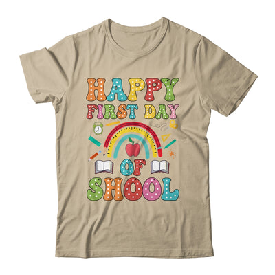 Happy First Day Of School Teacher Kids Back To School 2024 Shirt & Hoodie | teecentury