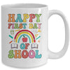 Happy First Day Of School Teacher Kids Back To School 2024 Mug | teecentury