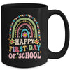 Happy First Day Of School Teachers Kids Back To School Mug | teecentury
