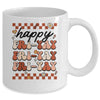 Happy Fri-Yay Friday Lovers Fun Teacher Retro Groovy Mug | teecentury