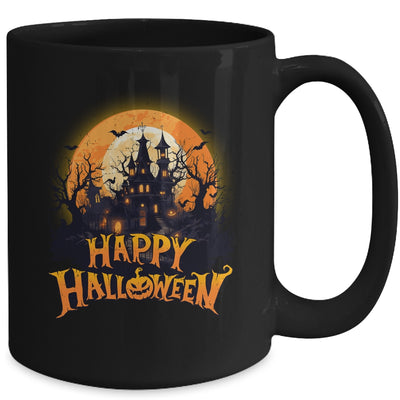 Happy Halloween Costumes Funny House Pumpkins Men Women Kid Mug | teecentury