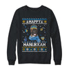 Happy Hanukkah Boxer Hanukkah Ugly Sweater Christmas Shirt & Sweatshirt | teecentury