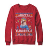 Happy Hanukkah Bulldog Hanukkah Ugly Sweater Christmas Shirt & Sweatshirt | teecentury