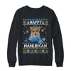 Happy Hanukkah Corgi Hanukkah Ugly Sweater Christmas Shirt & Sweatshirt | teecentury