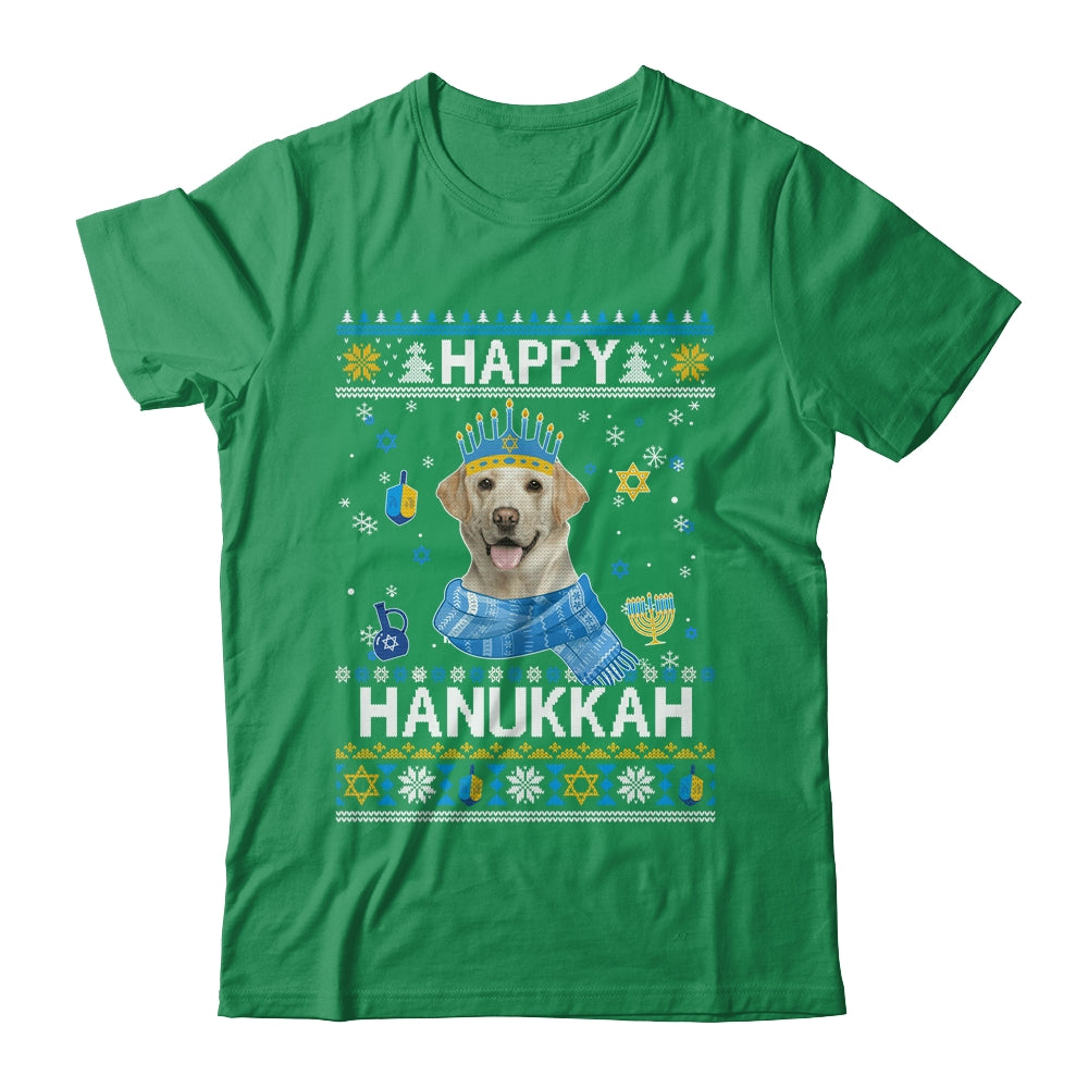 Happy Hanukkah Labrador Hanukkah Ugly Sweater Christmas Shirt & Sweatshirt | teecentury