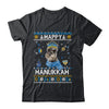 Happy Hanukkah Schnauzer Hanukkah Ugly Sweater Christmas Shirt & Sweatshirt | teecentury