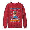Happy Hanukkah Schnauzer Hanukkah Ugly Sweater Christmas Shirt & Sweatshirt | teecentury