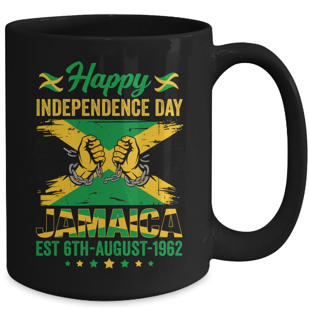 Happy Independence Day Jamaica 1962 Jamaican Men Women Mug | teecentury