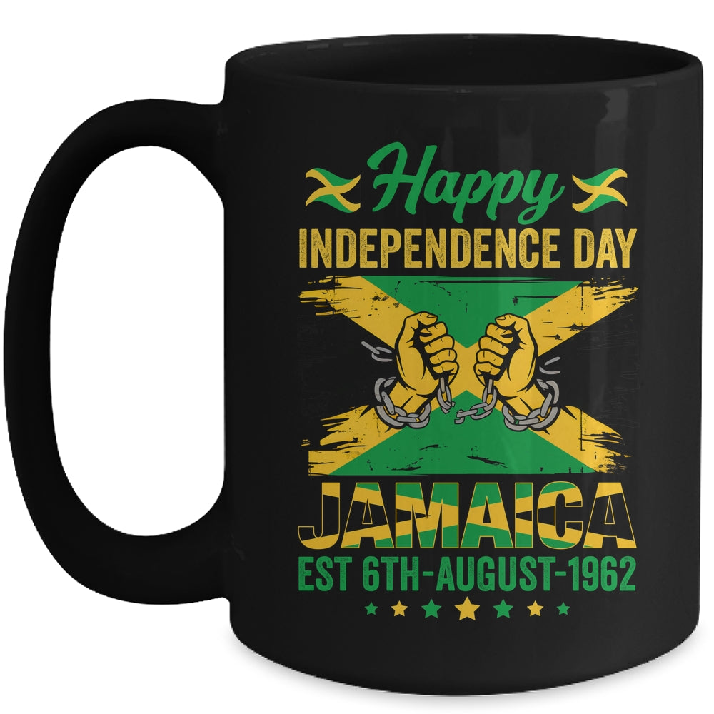 Happy Independence Day Jamaica 1962 Jamaican Men Women Mug | teecentury