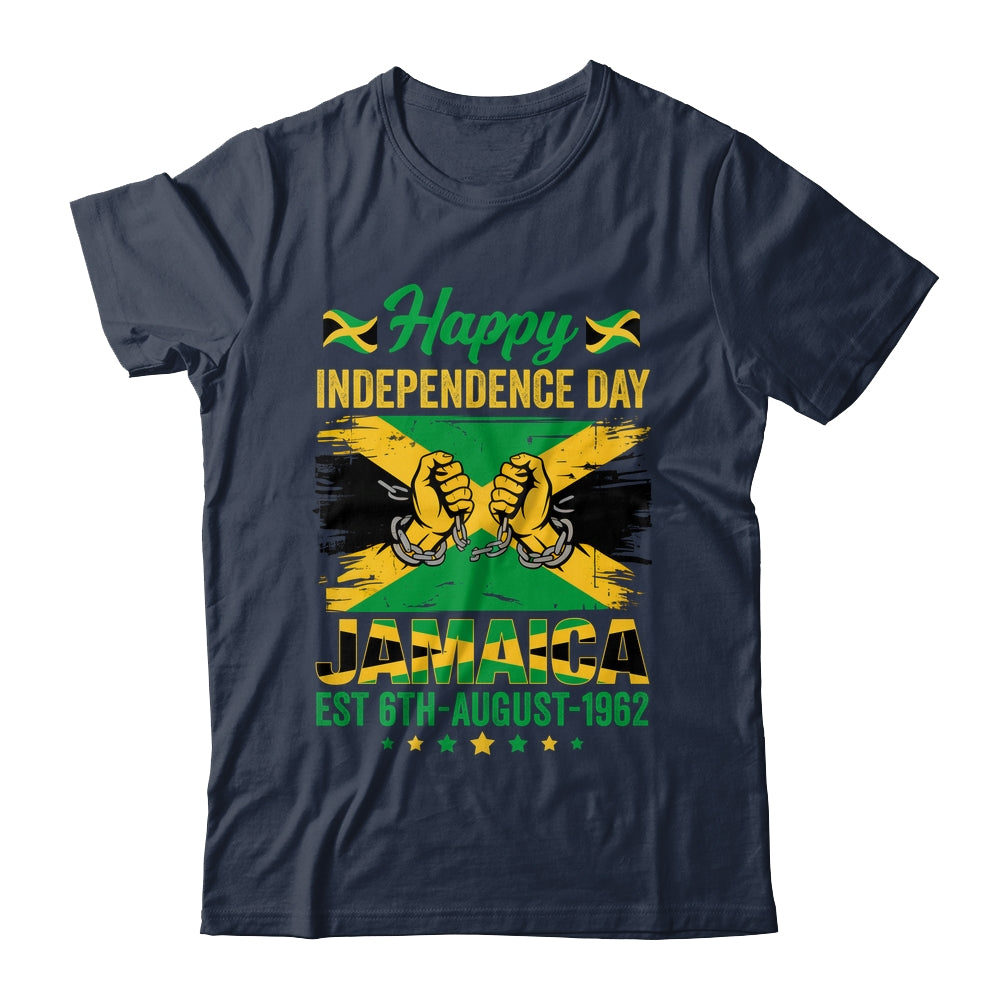 Happy Independence Day Jamaica 1962 Jamaican Men Women Shirt & Tank Top | teecentury