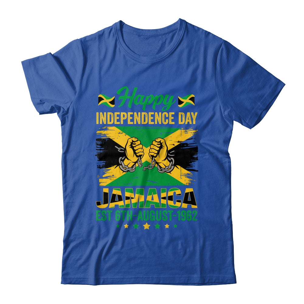 Happy Independence Day Jamaica 1962 Jamaican Men Women Shirt & Tank Top | teecentury