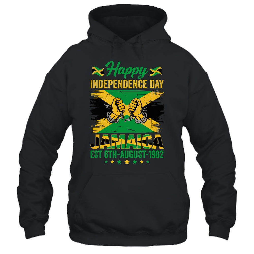 Happy Independence Day Jamaica 1962 Jamaican Men Women Shirt & Tank Top | teecentury