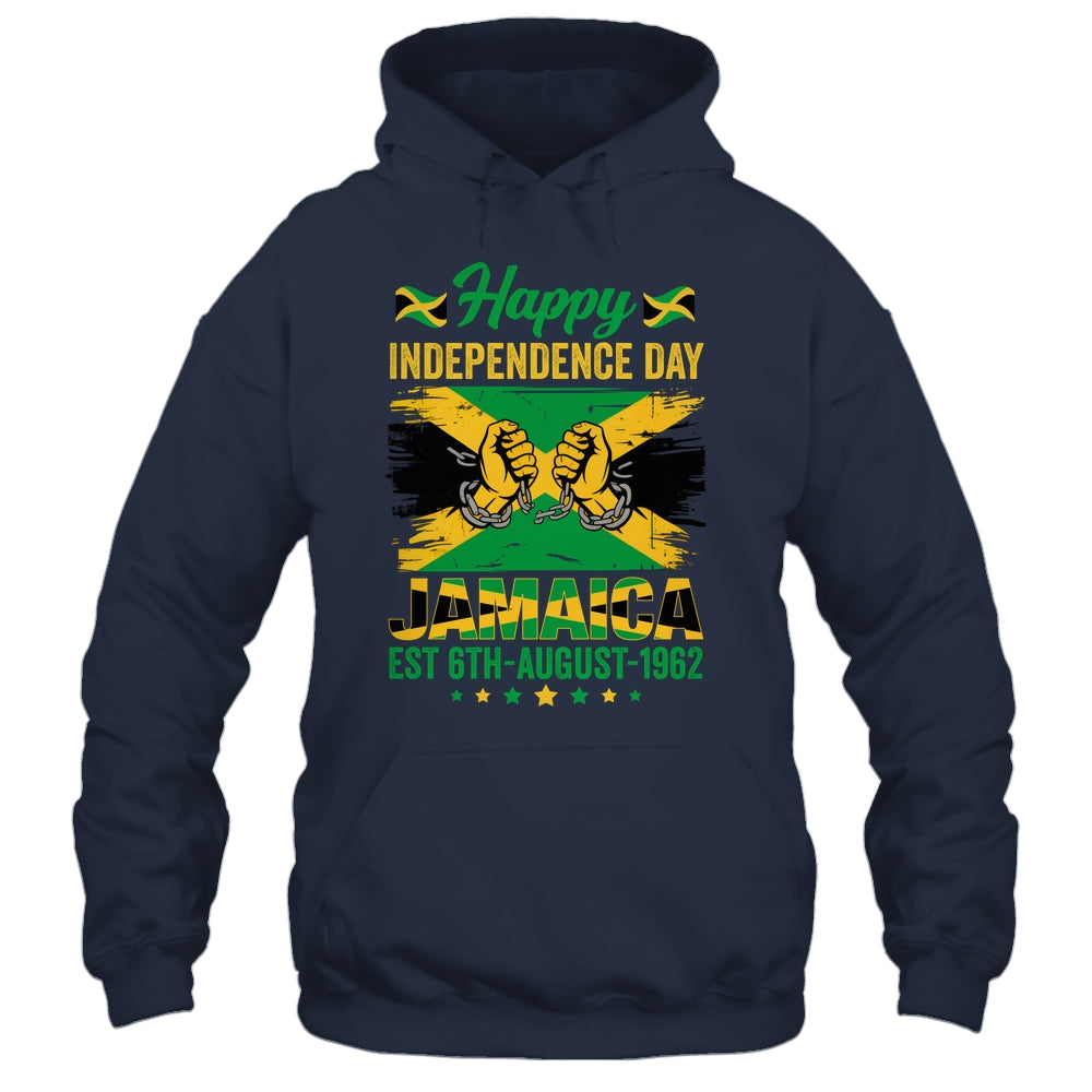 Happy Independence Day Jamaica 1962 Jamaican Men Women Shirt & Tank Top | teecentury