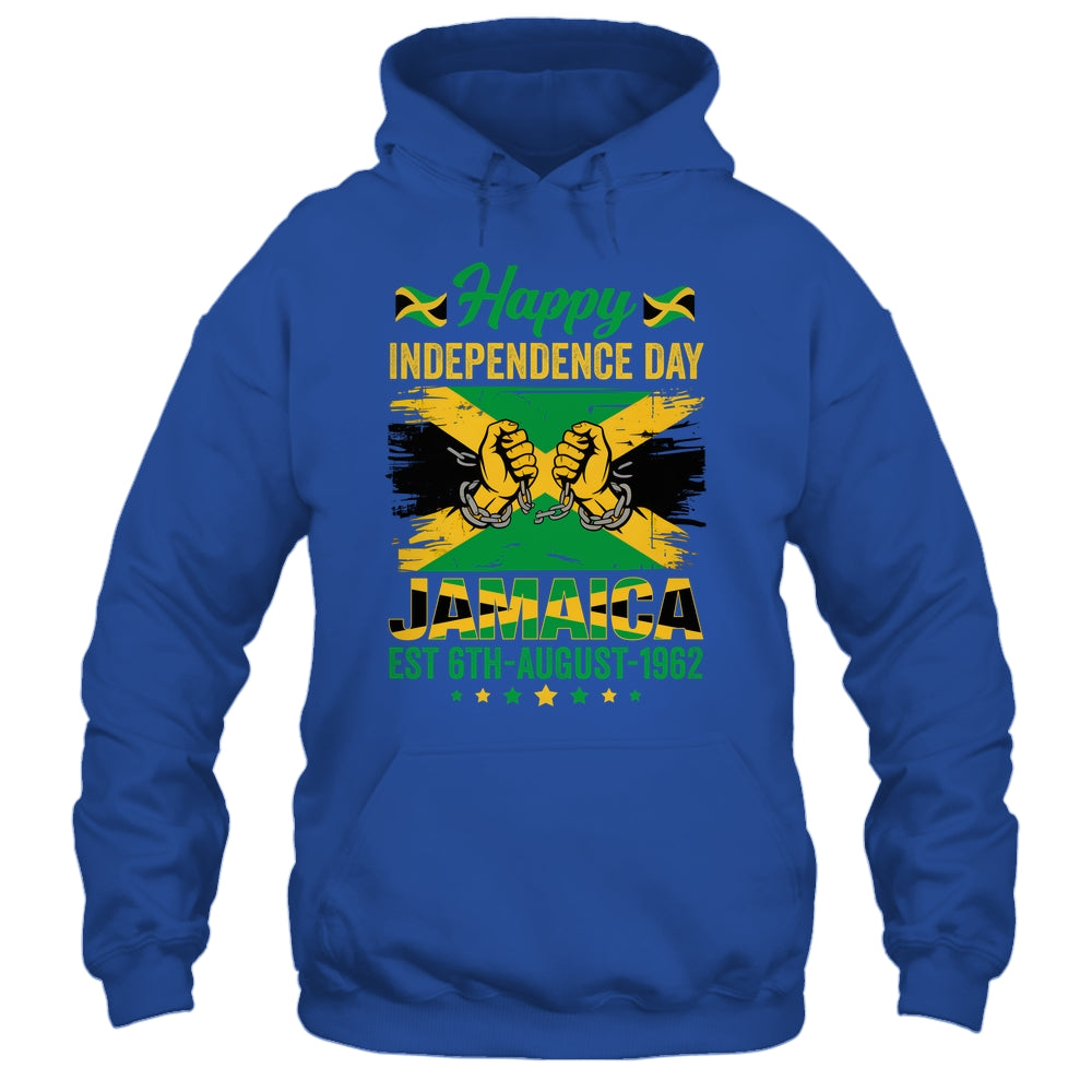 Happy Independence Day Jamaica 1962 Jamaican Men Women Shirt & Tank Top | teecentury