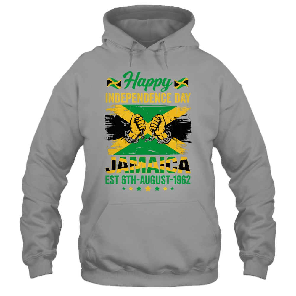 Happy Independence Day Jamaica 1962 Jamaican Men Women Shirt & Tank Top | teecentury