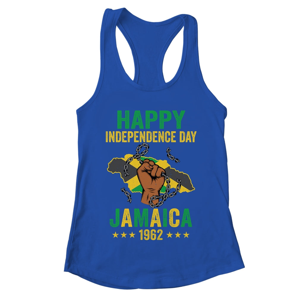 Happy Independence Day Jamaica Flag Jamaican 1962 Design Shirt & Tank Top | teecentury