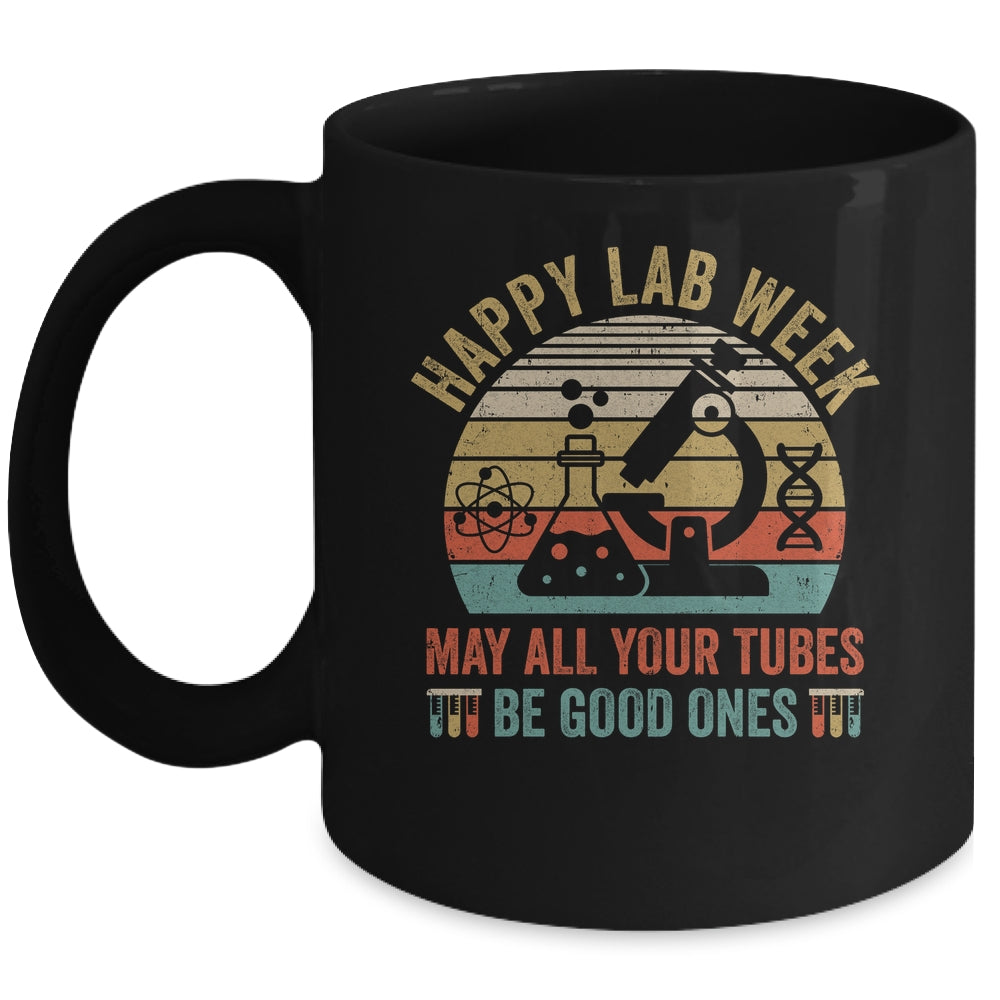 Happy Lab Week Medical Laboratory Tech Scientist Mens Womens Mug | teecentury