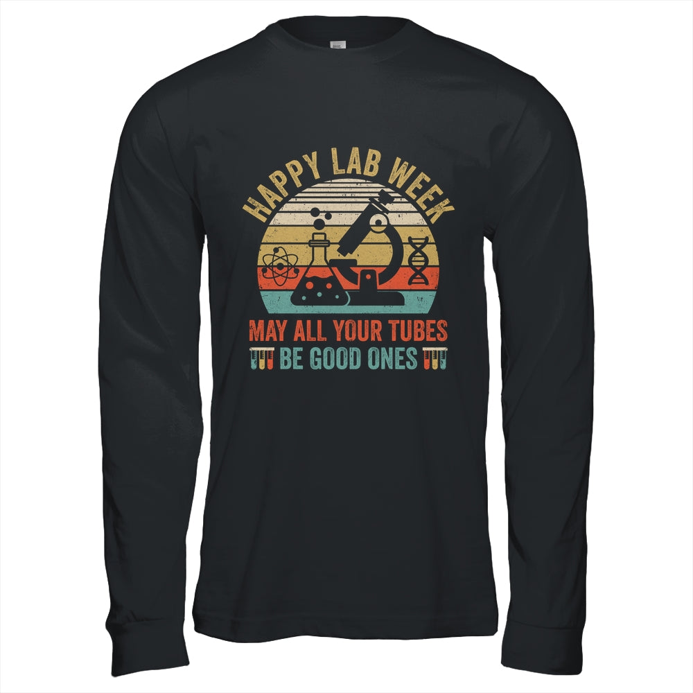 Happy Lab Week Medical Laboratory Tech Scientist Mens Womens Shirt & Hoodie | teecentury