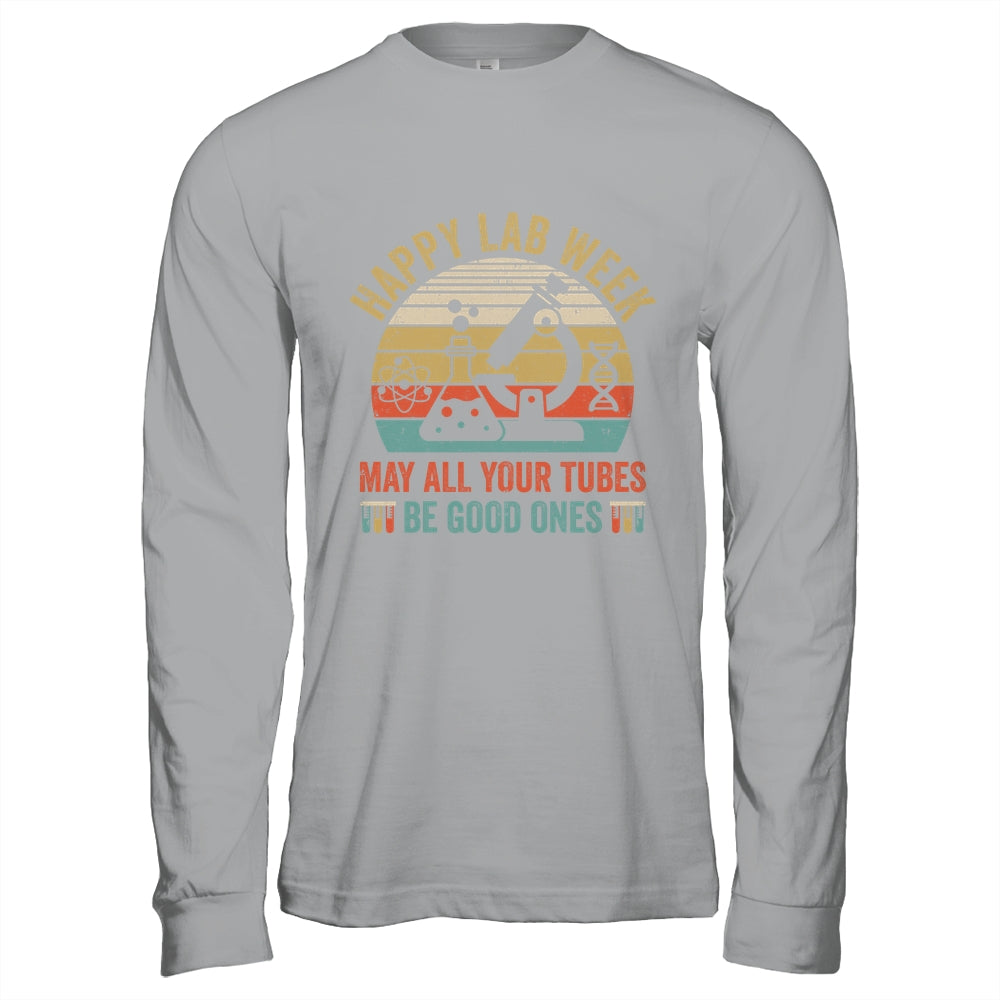 Happy Lab Week Medical Laboratory Tech Scientist Mens Womens Shirt & Hoodie | teecentury