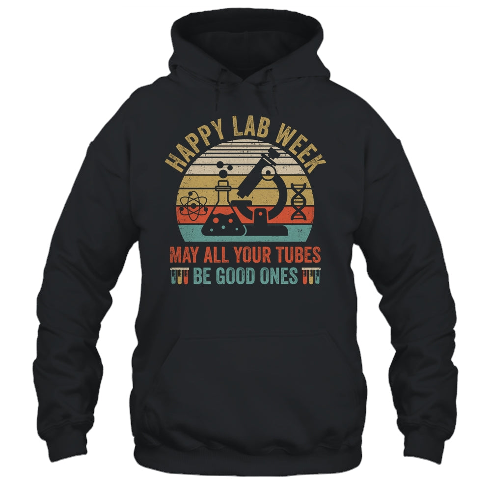 Happy Lab Week Medical Laboratory Tech Scientist Mens Womens Shirt & Hoodie | teecentury