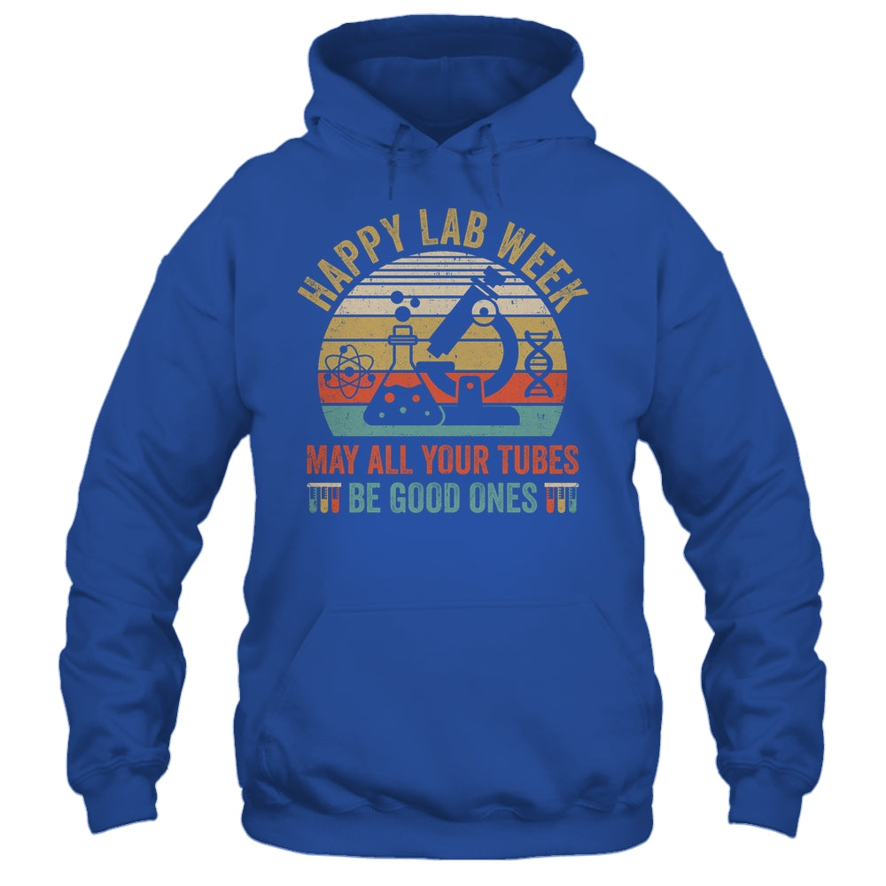 Happy Lab Week Medical Laboratory Tech Scientist Mens Womens Shirt & Hoodie | teecentury