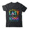 Happy Last Day Of School Bus Driver Life Summer Tie Dye Shirt & Hoodie | teecentury