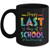 Happy Last Day Of School Bus Driver Life Summer Tie Dye Mug | teecentury