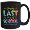 Happy Last Day Of School Bus Driver Life Summer Tie Dye Mug | teecentury