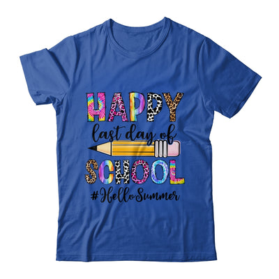 Happy Last Day Of School Hello Summer For Teacher Student Shirt & Hoodie | teecentury