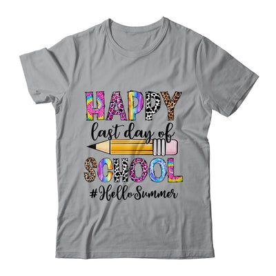Happy Last Day Of School Hello Summer For Teacher Student Shirt & Hoodie | teecentury