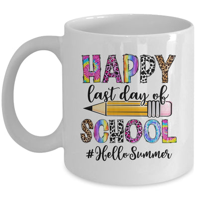 Happy Last Day Of School Hello Summer For Teacher Student Mug | teecentury