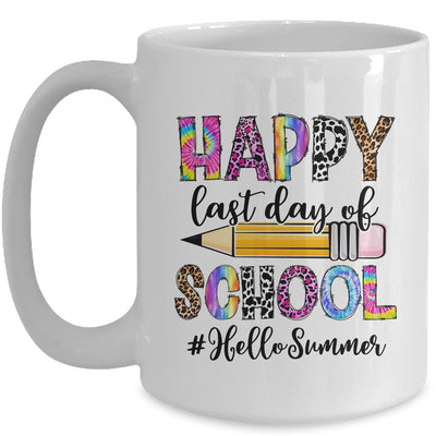 Happy Last Day Of School Hello Summer For Teacher Student Mug | teecentury