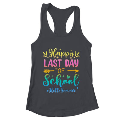 Happy Last Day Of School Hello Summer For Teachers Students Shirt & Tank Top | teecentury