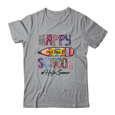 Happy Last Day Of School Hello Summer Student Teacher Shirt & Tank Top | teecentury