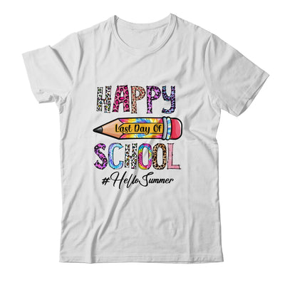 Happy Last Day Of School Hello Summer Student Teacher Shirt & Tank Top | teecentury