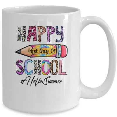 Happy Last Day Of School Hello Summer Student Teacher Mug | teecentury